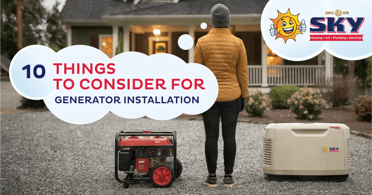 10 Things to Consider for Generator Installation