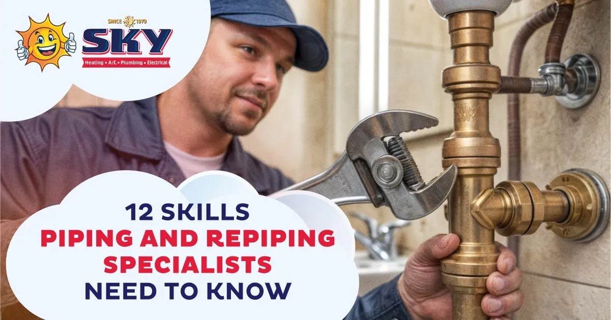 12 Skills Piping and Repiping Specialists Need to Know
